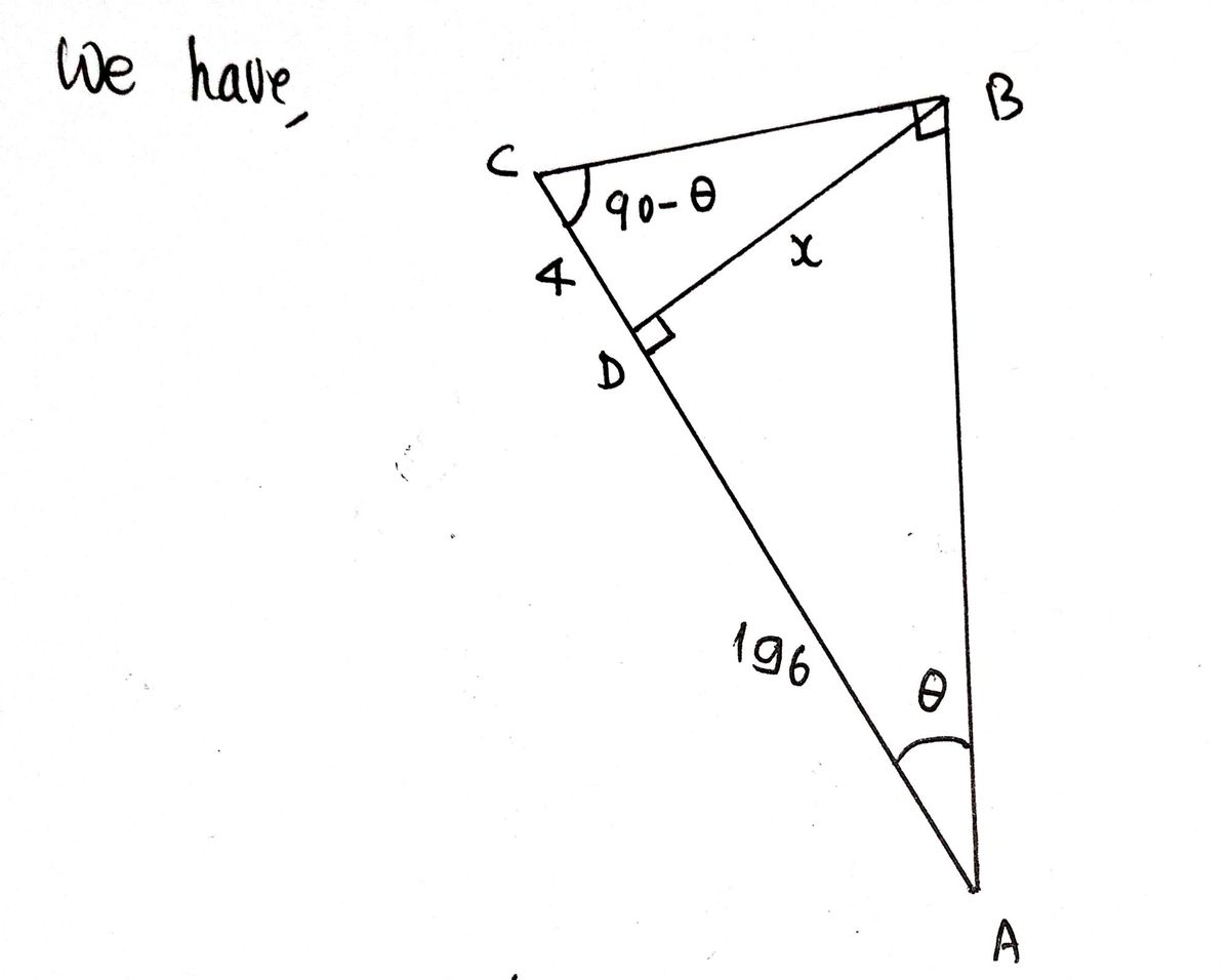 Trigonometry homework question answer, step 1, image 1